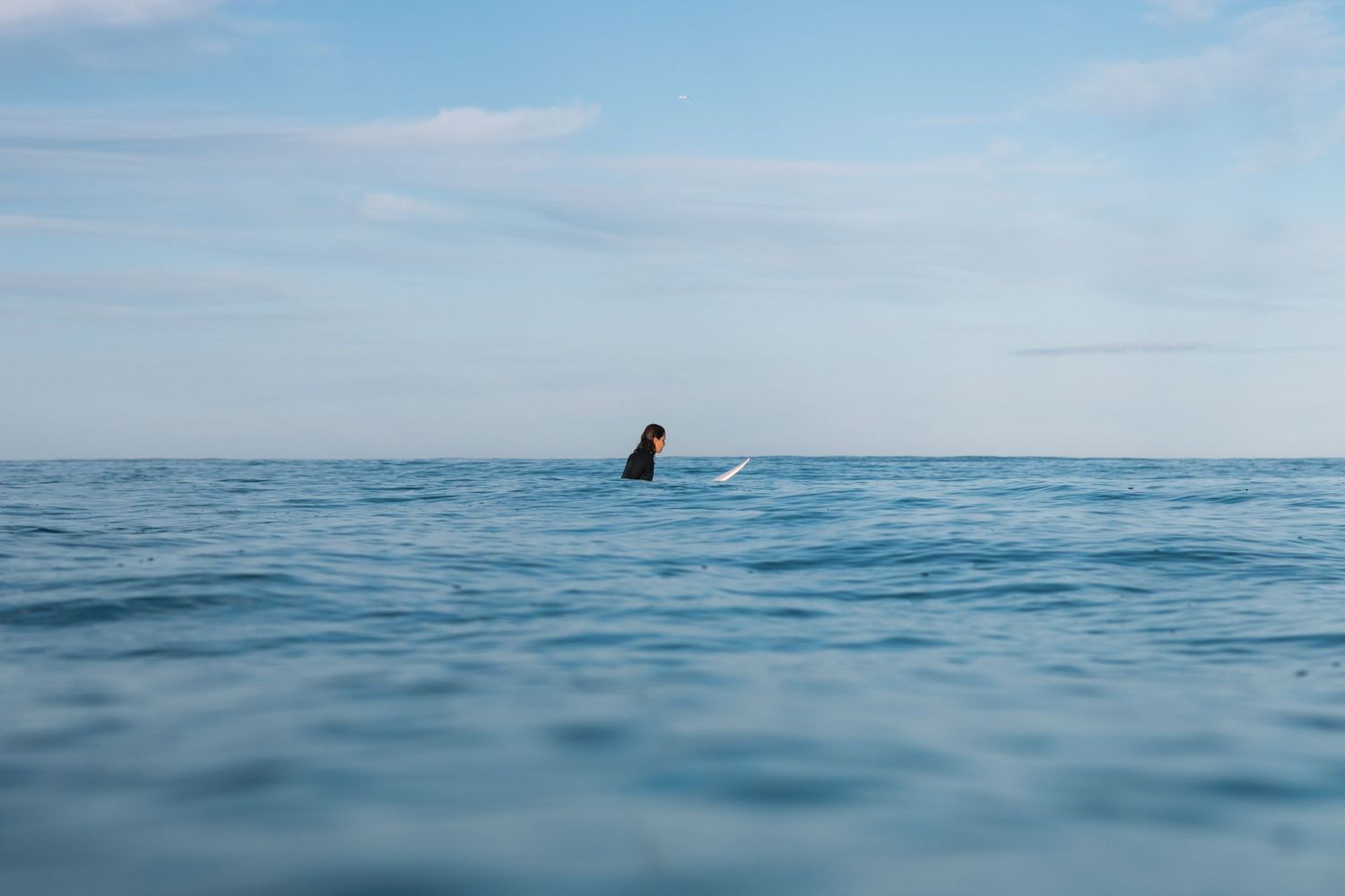Lone surfer