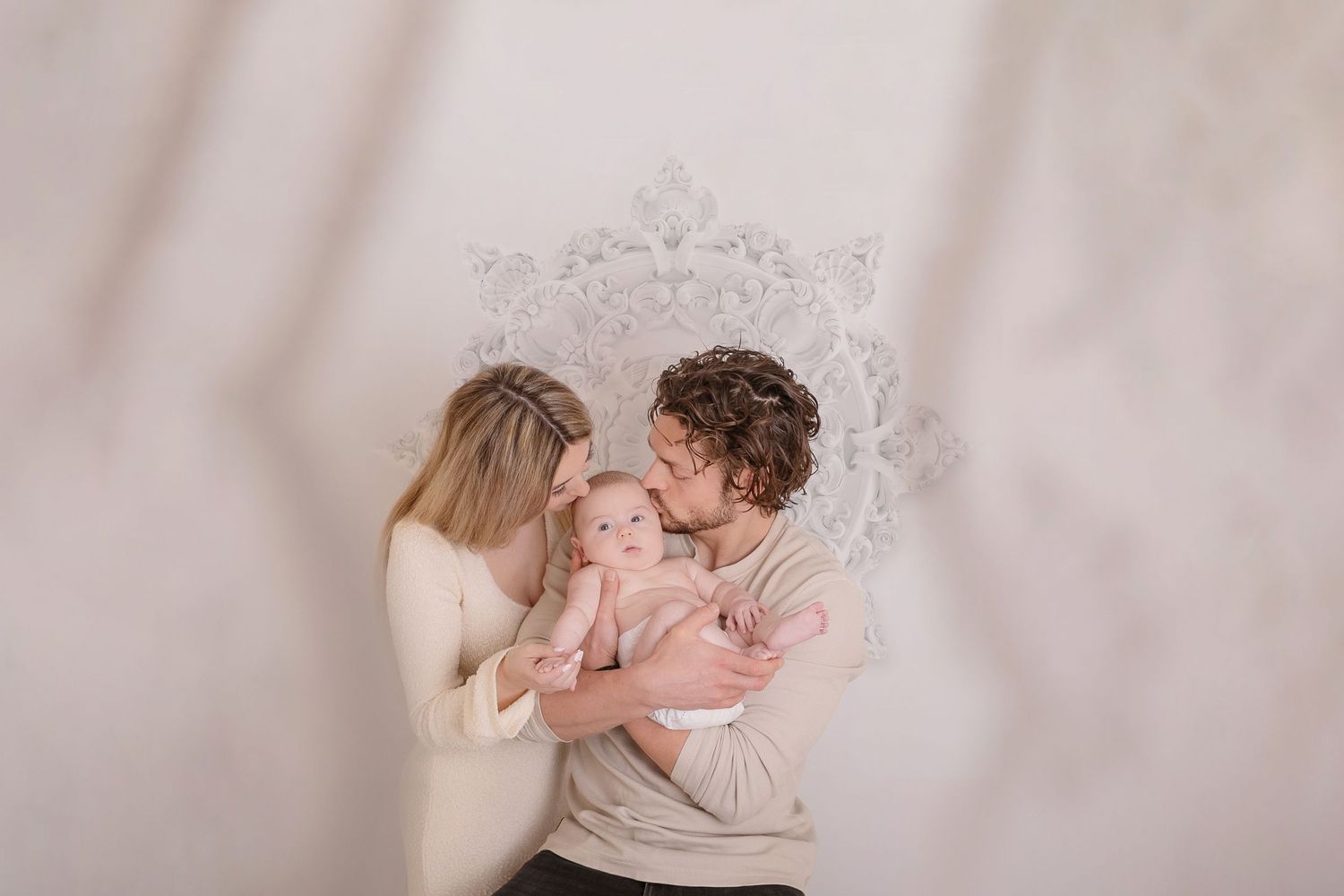 Romantic family photography series with soft lighting and neutral colour palette.  Photographer. Hull. East Yorkshire. Photography