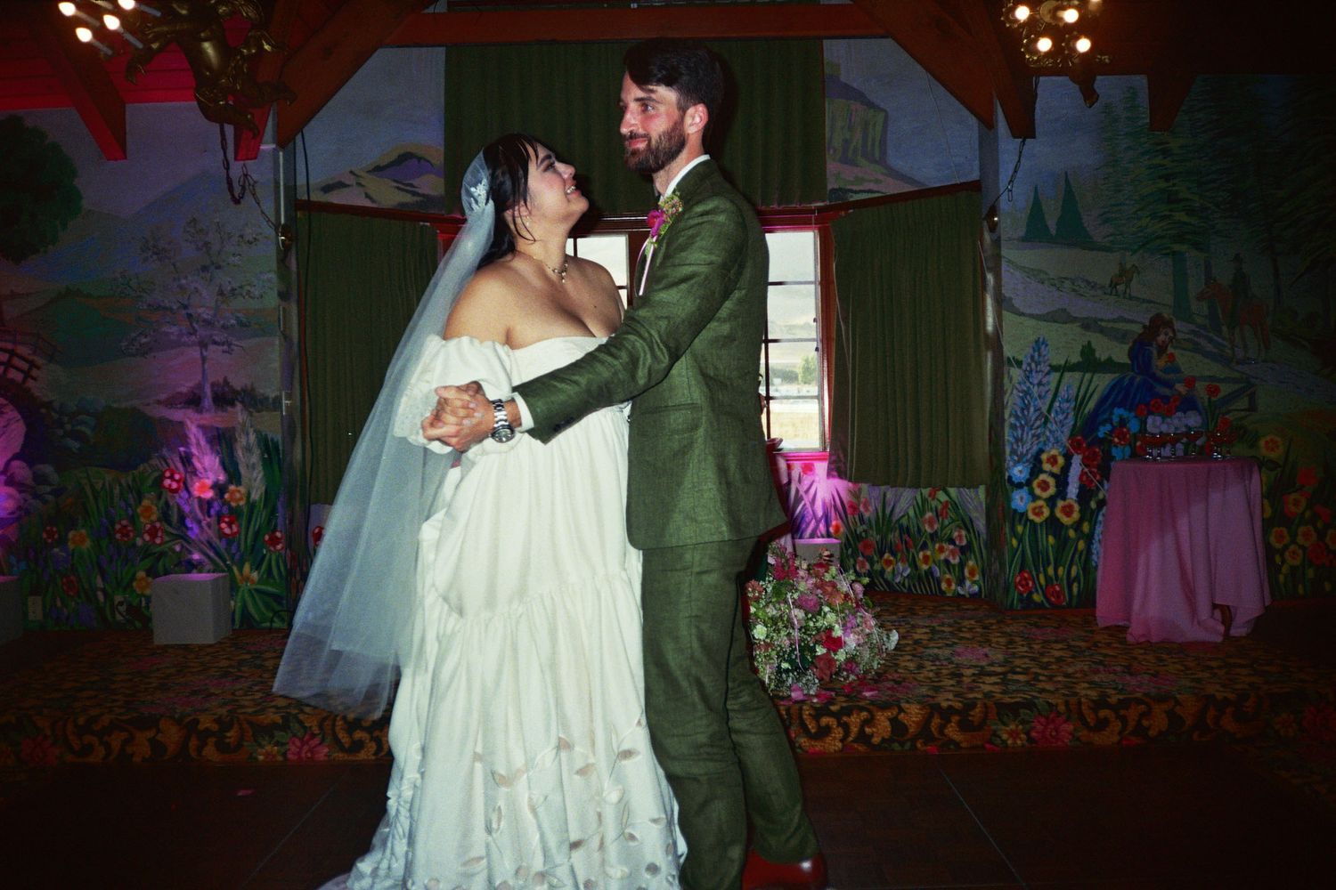 Madonna Inn, San Luis Obispo Wedding Central Coast California Photography Film Point and Shoot Camera Rentals Disposable Camera Wedding
