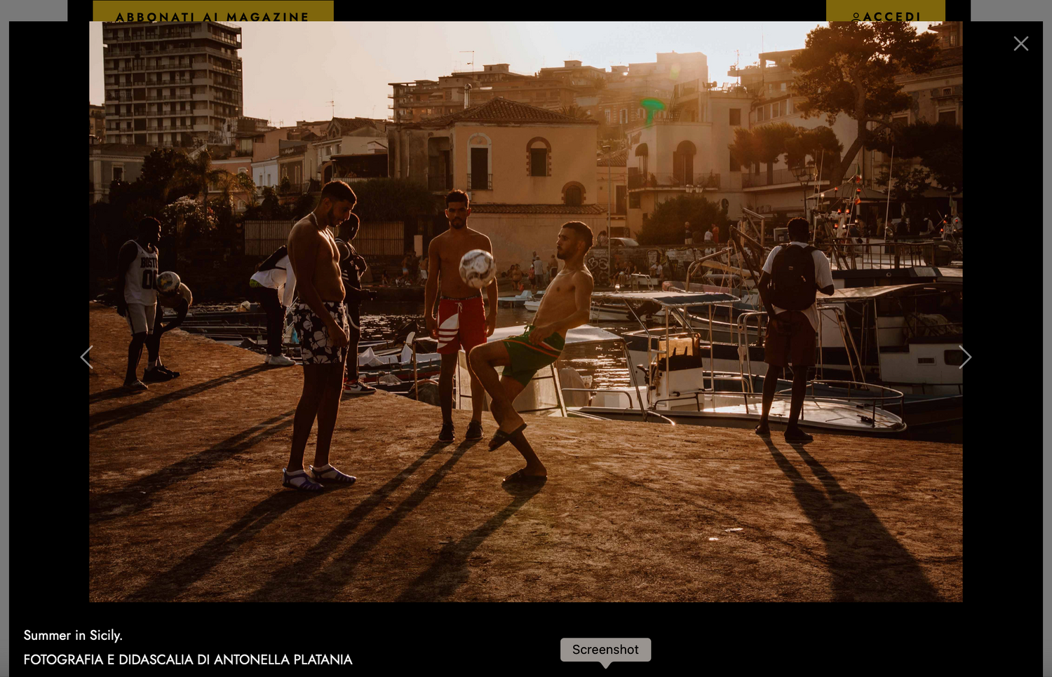 pubblicazione su National Geographic