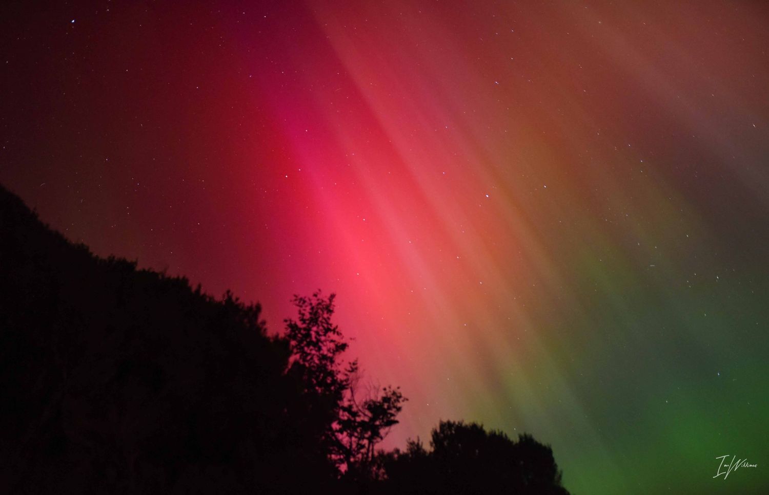 Aurora Australis, Tasmania, 11 May 2024