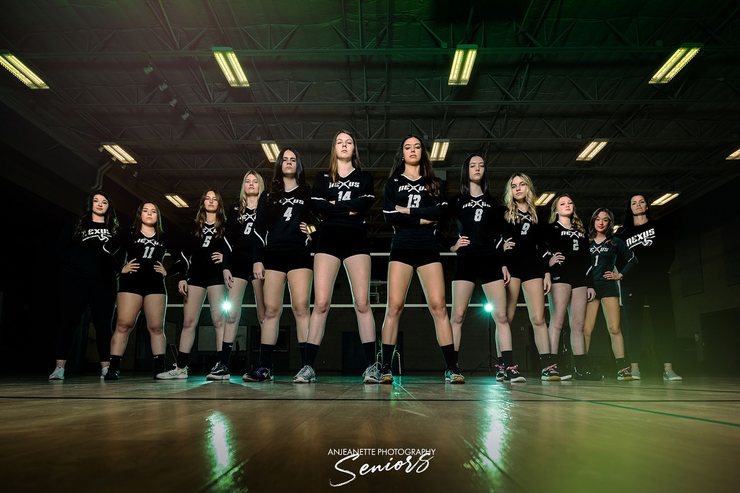 Sports Banner team Pictures Phoenix Arizona by Anjeanette Photography Graduation High School Seniors AZ league media day