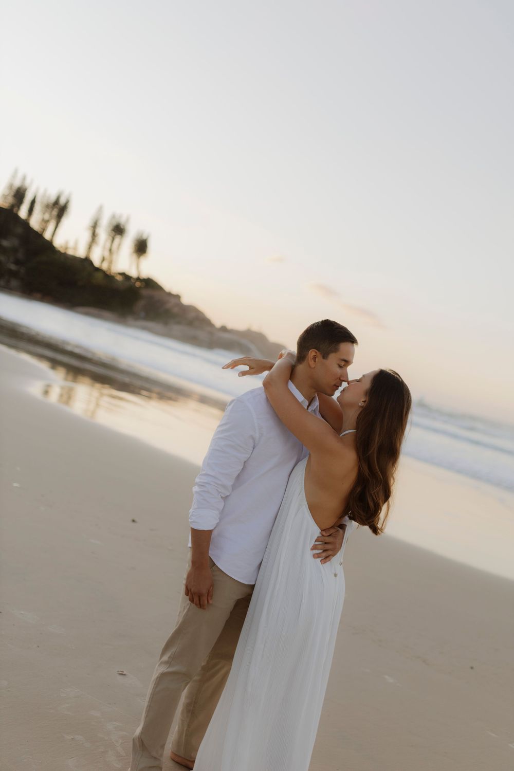 Pré-wedding na praia em Florianópolis