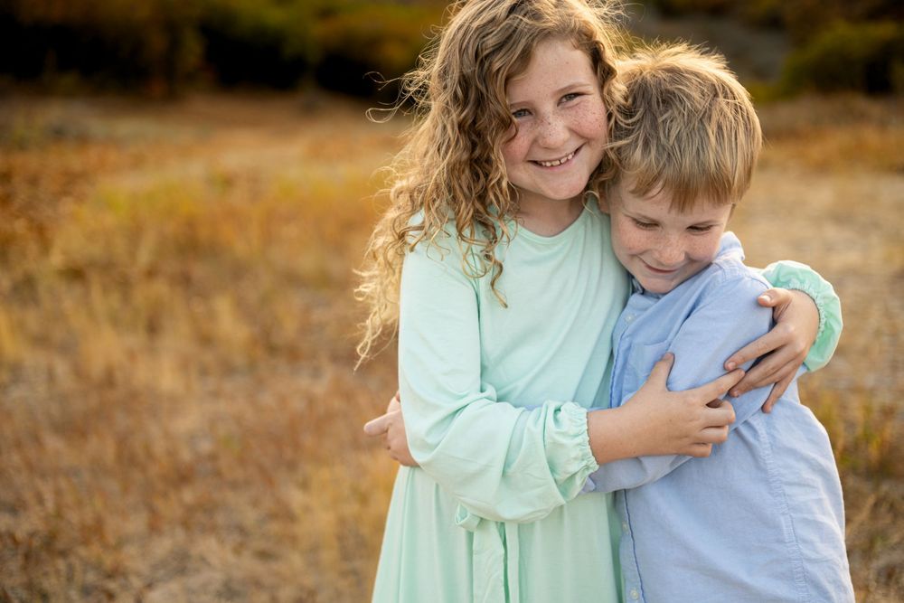 Golden fall family photos