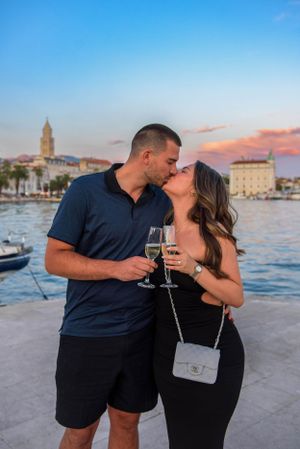 Surprise Proposal in Split Croatia with photo session