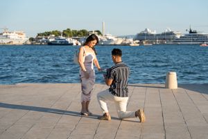 Surprise Proposal in Split Croatia, Official Photographers Proposal, Engagement