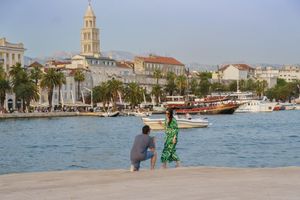 Surprise Proposal in Split Croatia, Official Photographers Proposal, Engagement