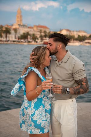 Surprise Proposal in Split Croatia, Official Photographers Proposal, Engagement