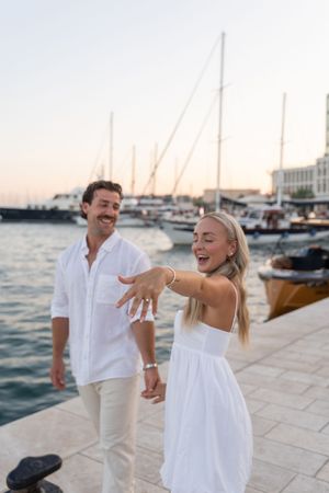 Surprise Proposal in Split Croatia, Official Photographers Proposal, Engagement