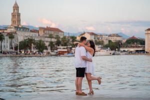 Surprise Proposal in Split Croatia with photo session