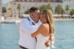 Surprise Proposal in Split Croatia, Official Photographers Proposal, Engagement