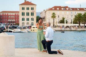 Surprise Proposal in Split Croatia, Official Photographers Proposal, Engagement