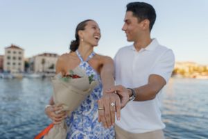 Surprise Proposal in Split Croatia, Official Photographers Proposal, Engagement