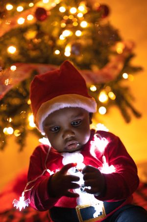 Kids christmas photoshoot