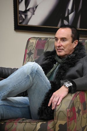 Luxury Editorial Portrait of Best seller Writer Bruno Gralpois by Marley Domeck