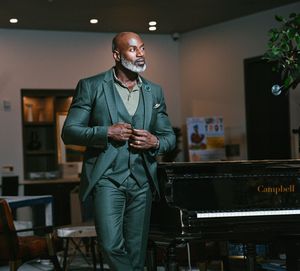 Luxury Executive Portrait of Dr Neville Campbell by Marley Domeck