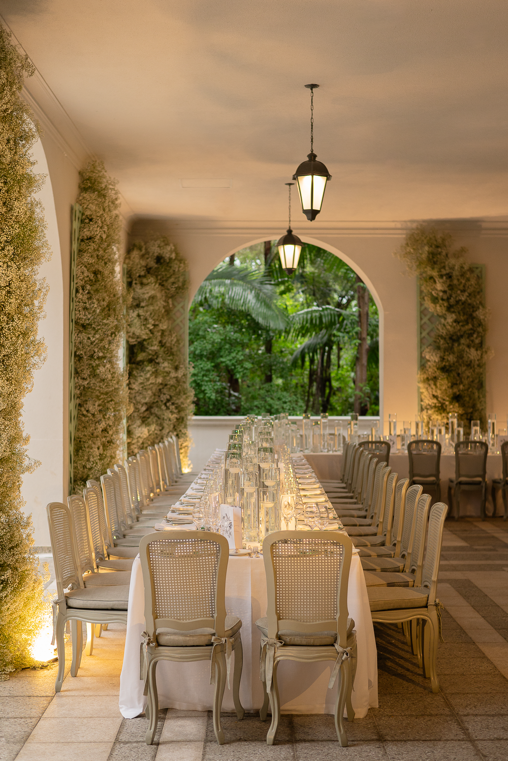 Decoração clássica em casamento elegante no Palácio Tangará em São Paulo