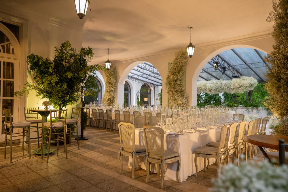 Decoração clássica em casamento elegante no Palácio Tangará em São Paulo