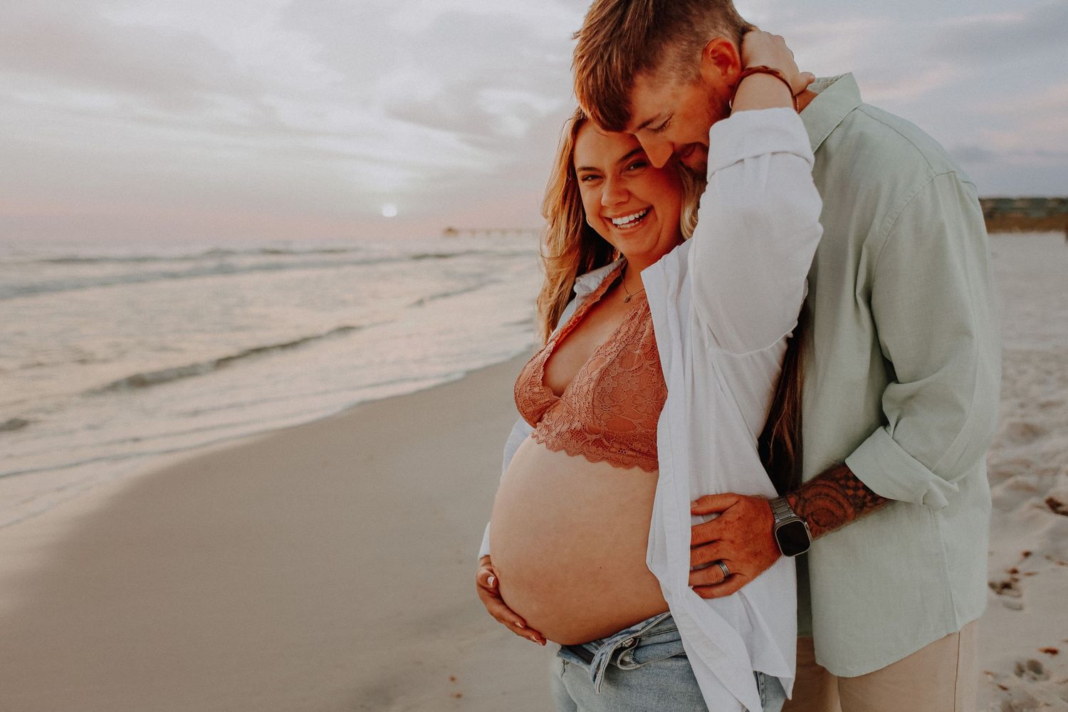 Beach Maternity photos