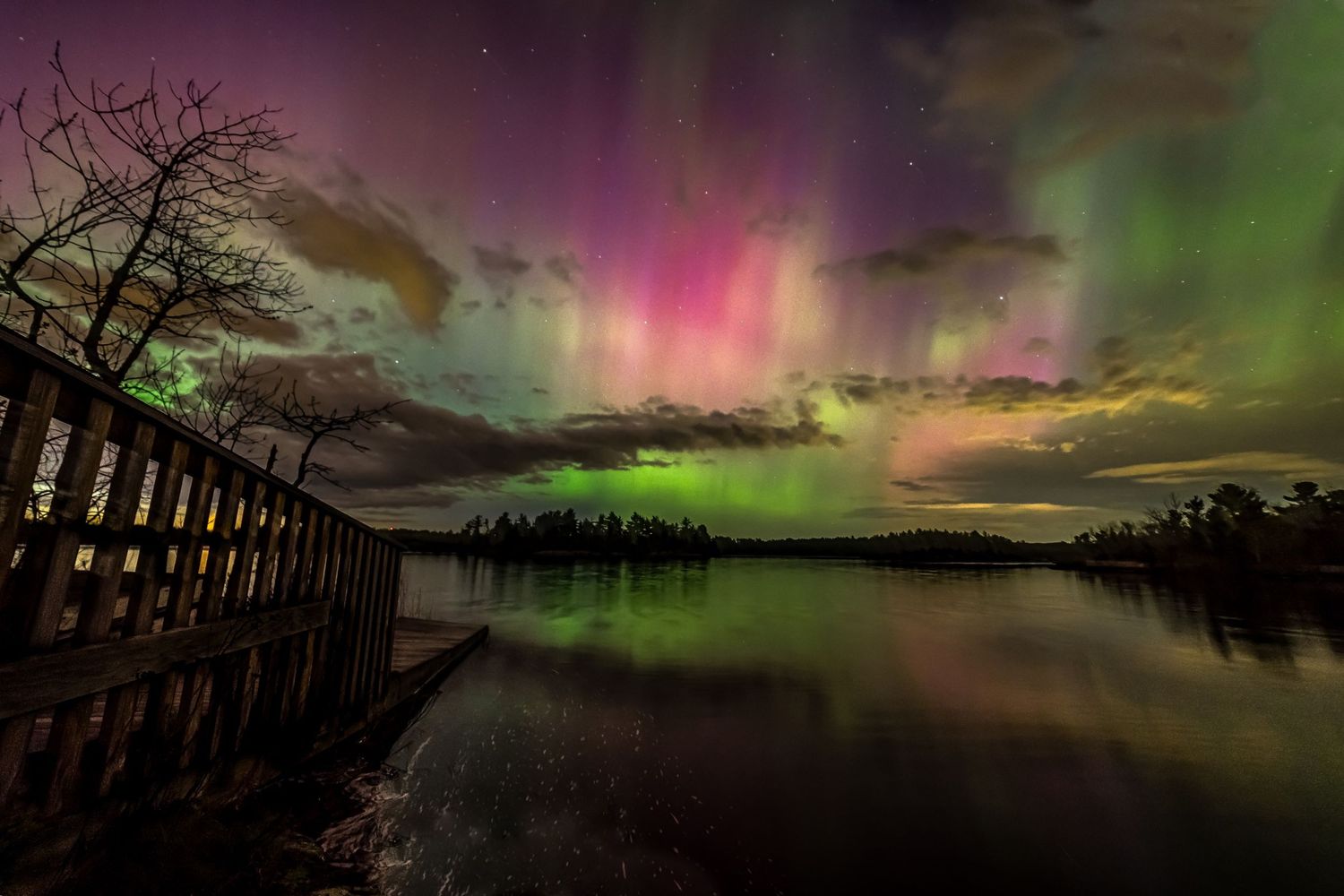 "Pink slip on the Doc"  May 2024 Northern Lights