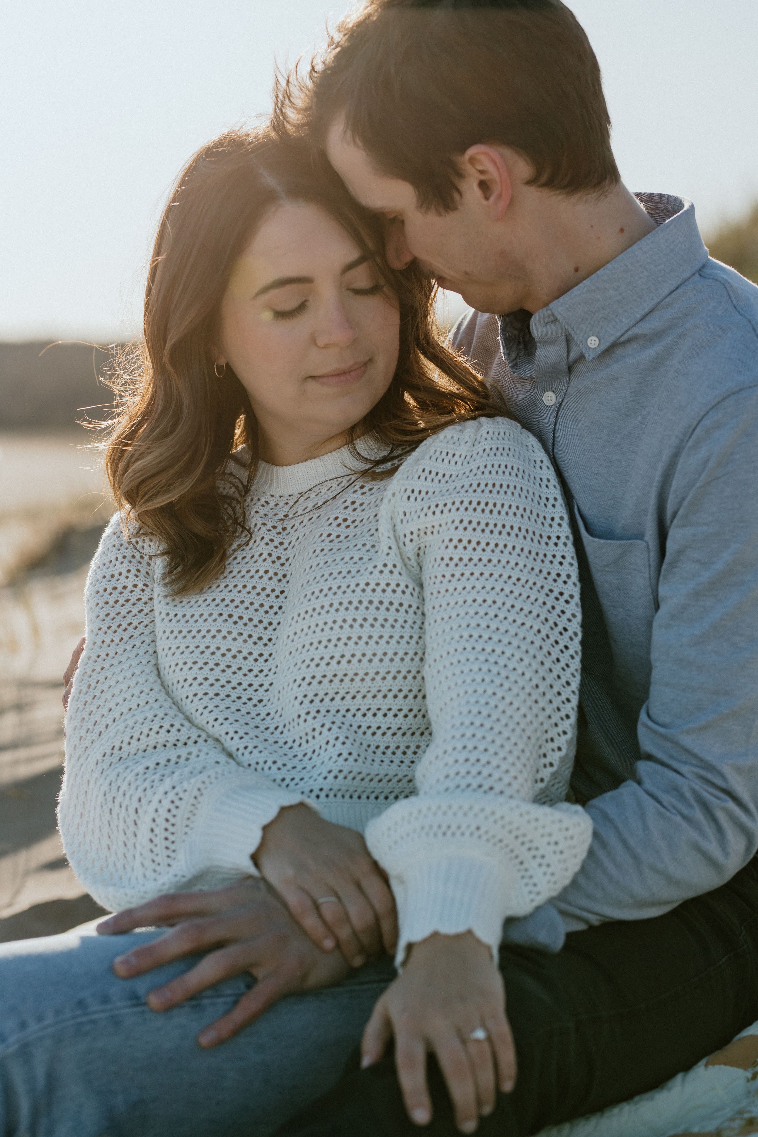 Conrad's Beach Engagement Session Halifax Nova Scotia - Charlotte Buckle Photography Halifax Photographer