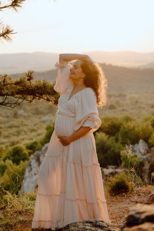 Kismama fotózás Pilisborosjenő