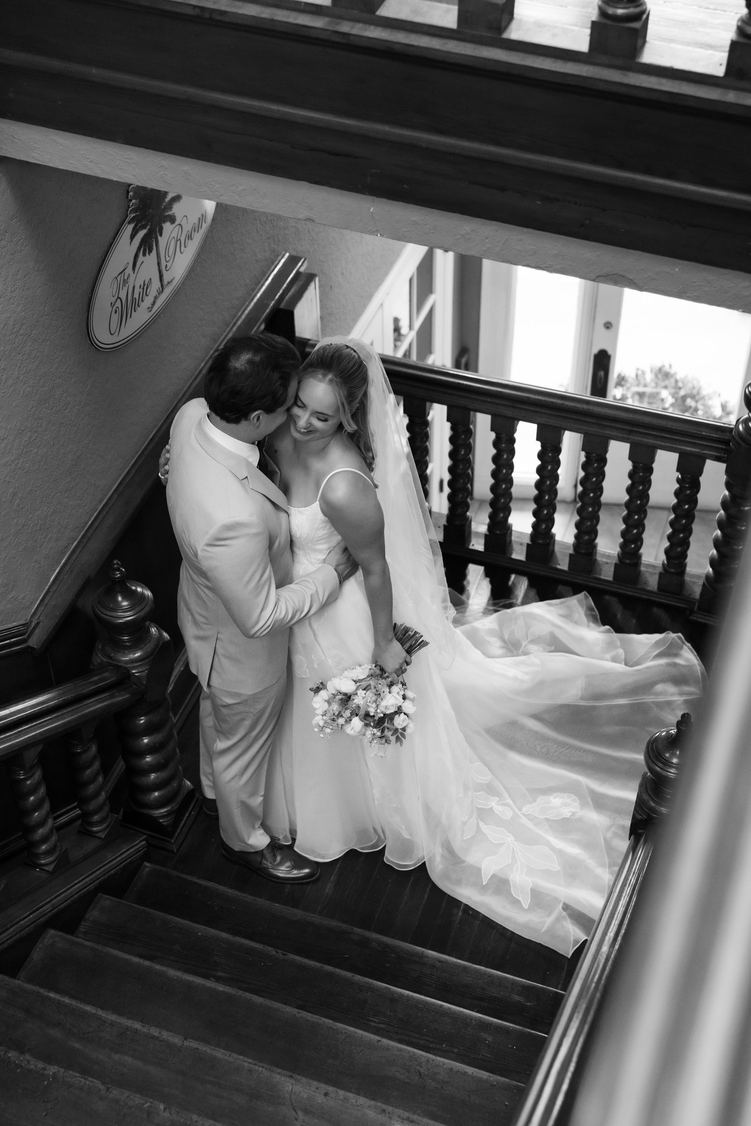 Jacksonville + St. Augustine Florida Wedding Photographer | The White Room Wedding | Bride + Groom Portrait