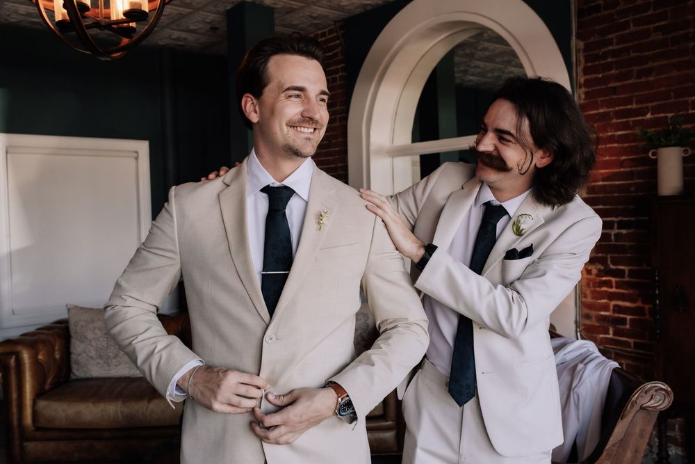 Jacksonville + St. Augustine Florida Wedding Photographer | The White Room Wedding | Groom Portrait