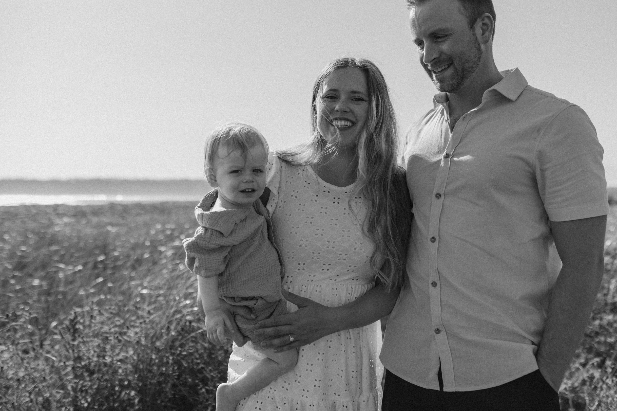 Lawrencetown Beach Family Sunset Session - Nova Scotia Photographer, Halifax Photographer