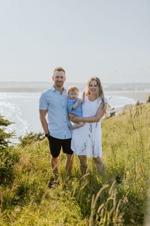 Lawrencetown Beach Family Sunset Session - Nova Scotia Photographer, Halifax Photographer