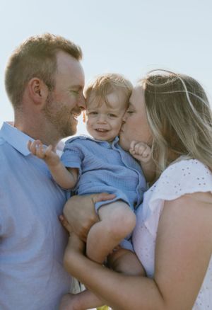 Lawrencetown Beach Family Sunset Session - Nova Scotia Photographer, Halifax Photographer