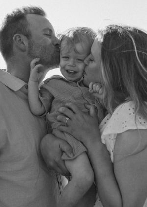 Lawrencetown Beach Family Sunset Session - Nova Scotia Photographer, Halifax Photographer