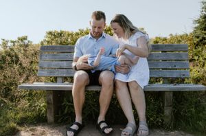 Lawrencetown Beach Family Sunset Session - Nova Scotia Photographer, Halifax Photographer