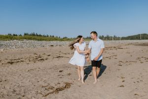 Lawrencetown Beach Family Sunset Session - Nova Scotia Photographer, Halifax Photographer