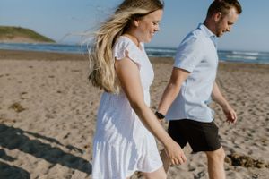 Lawrencetown Beach Family Sunset Session - Nova Scotia Photographer, Halifax Photographer