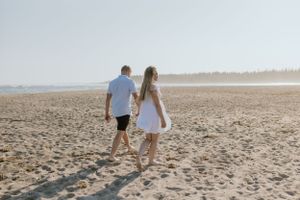 Lawrencetown Beach Family Sunset Session - Nova Scotia Photographer, Halifax Photographer