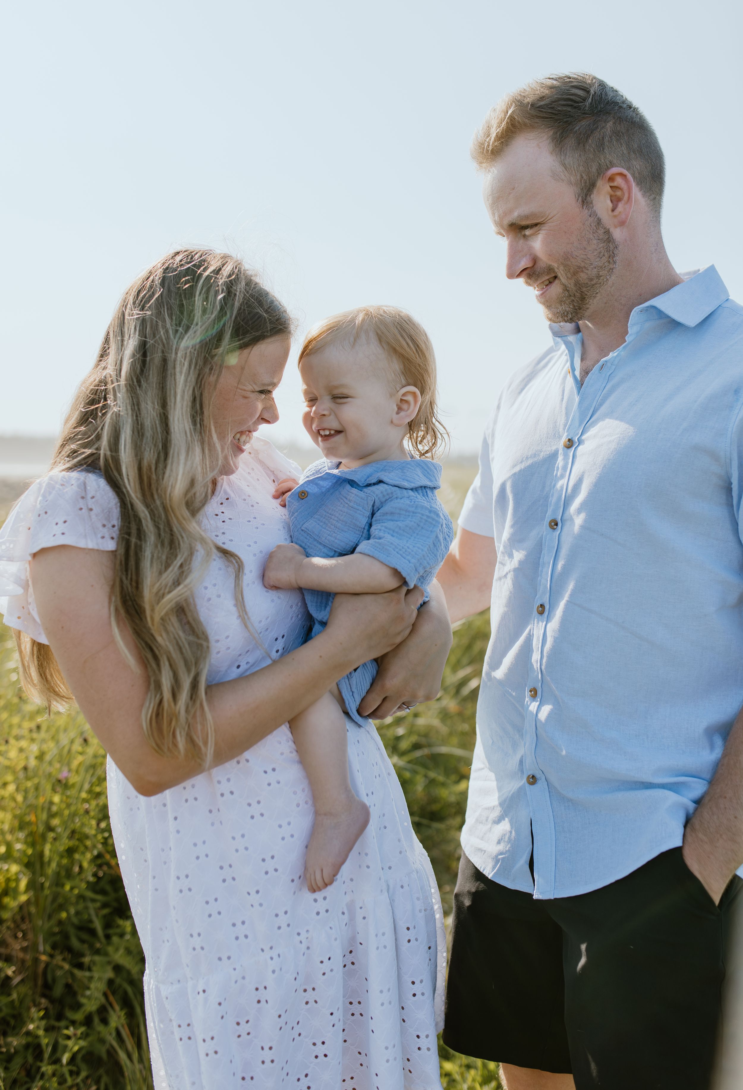 Lawrencetown Beach Family Sunset Session - Nova Scotia Photographer, Halifax Photographer