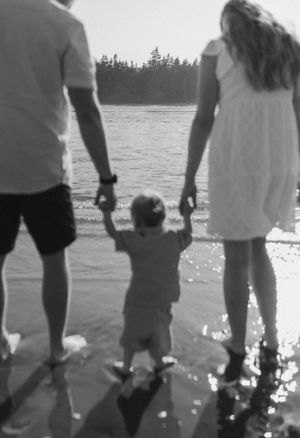 Lawrencetown Beach Family Sunset Session - Nova Scotia Photographer, Halifax Photographer