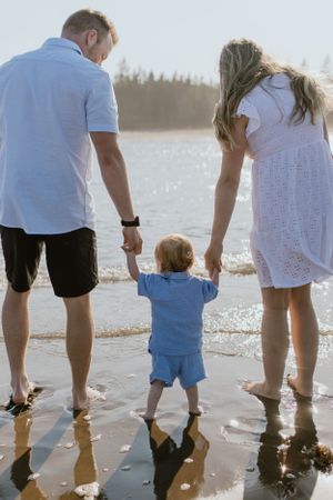 Lawrencetown Beach Family Sunset Session - Nova Scotia Photographer, Halifax Photographer