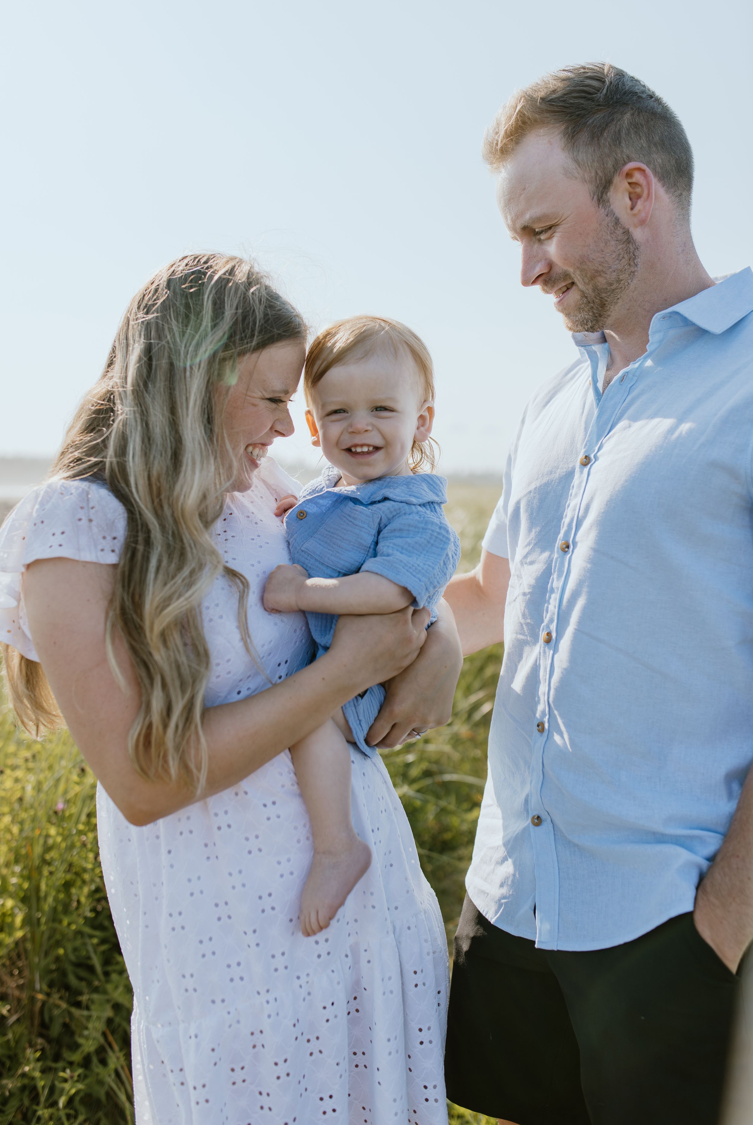Lawrencetown Beach Family Sunset Session - Nova Scotia Photographer, Halifax Photographer
