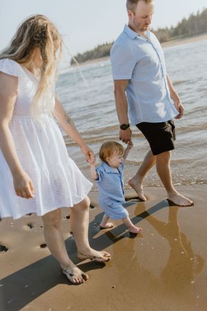 Lawrencetown Beach Family Sunset Session - Nova Scotia Photographer, Halifax Photographer