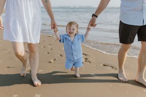 Lawrencetown Beach Family Sunset Session - Nova Scotia Photographer, Halifax Photographer