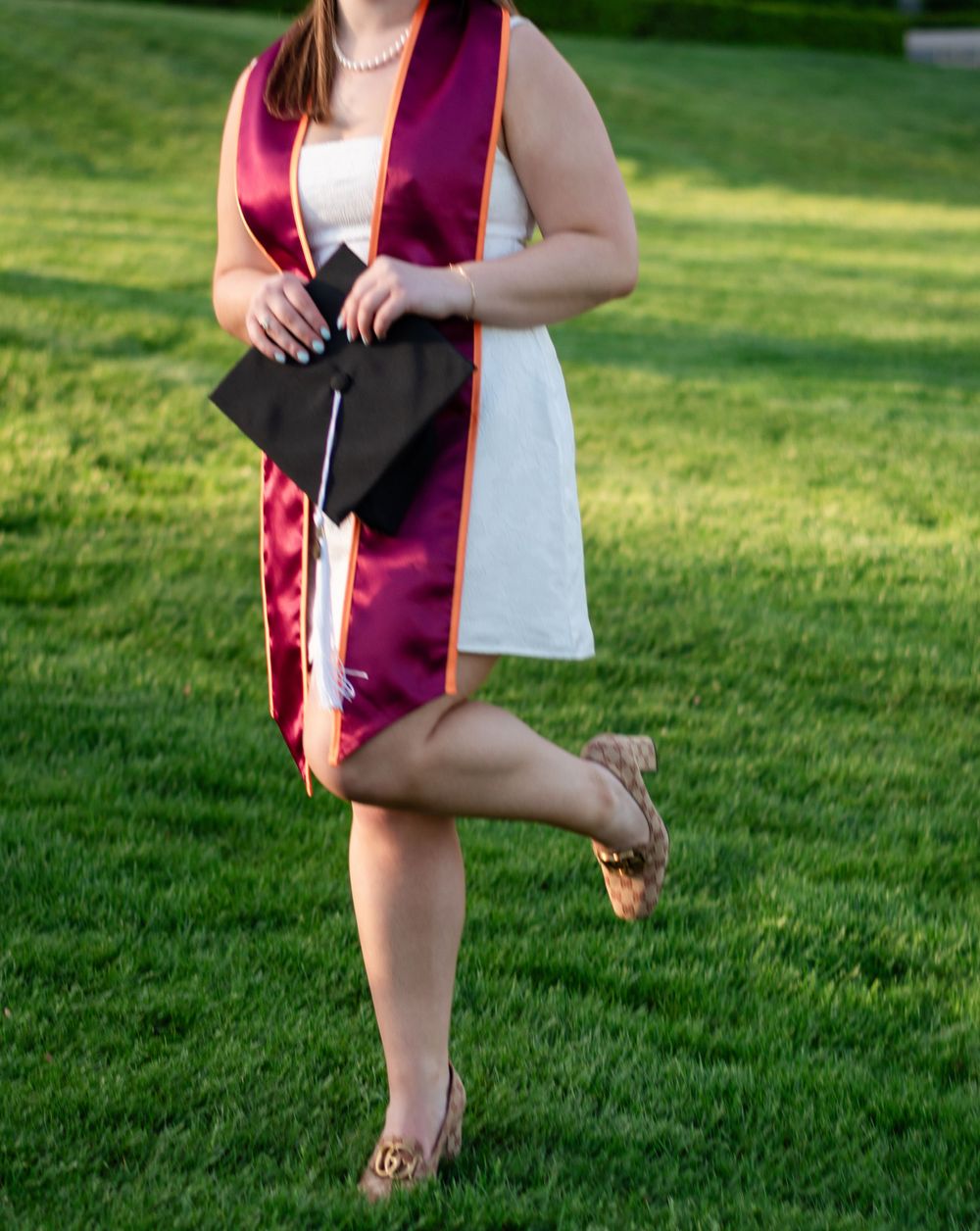 Editorial trendy senior pictures for Virginia Tech