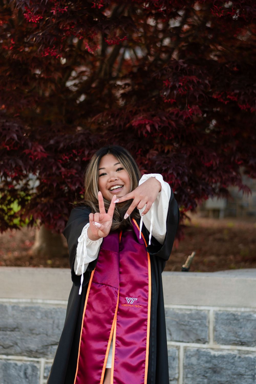 Trendy Virginia Tech Photo pose