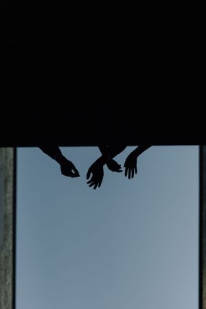 Hands of Bride and Groom. Wedding photography by Samantha Bateman.