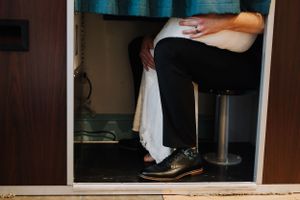 Pop Up Bridal Shop in Annapolis Valley, Nova Scotia. Wedding photography by Samantha Bateman.