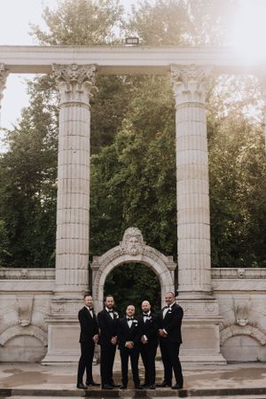 Groomsmen. Wedding photography in Toronto, Ontario. Wedding photography by Samantha Bateman .