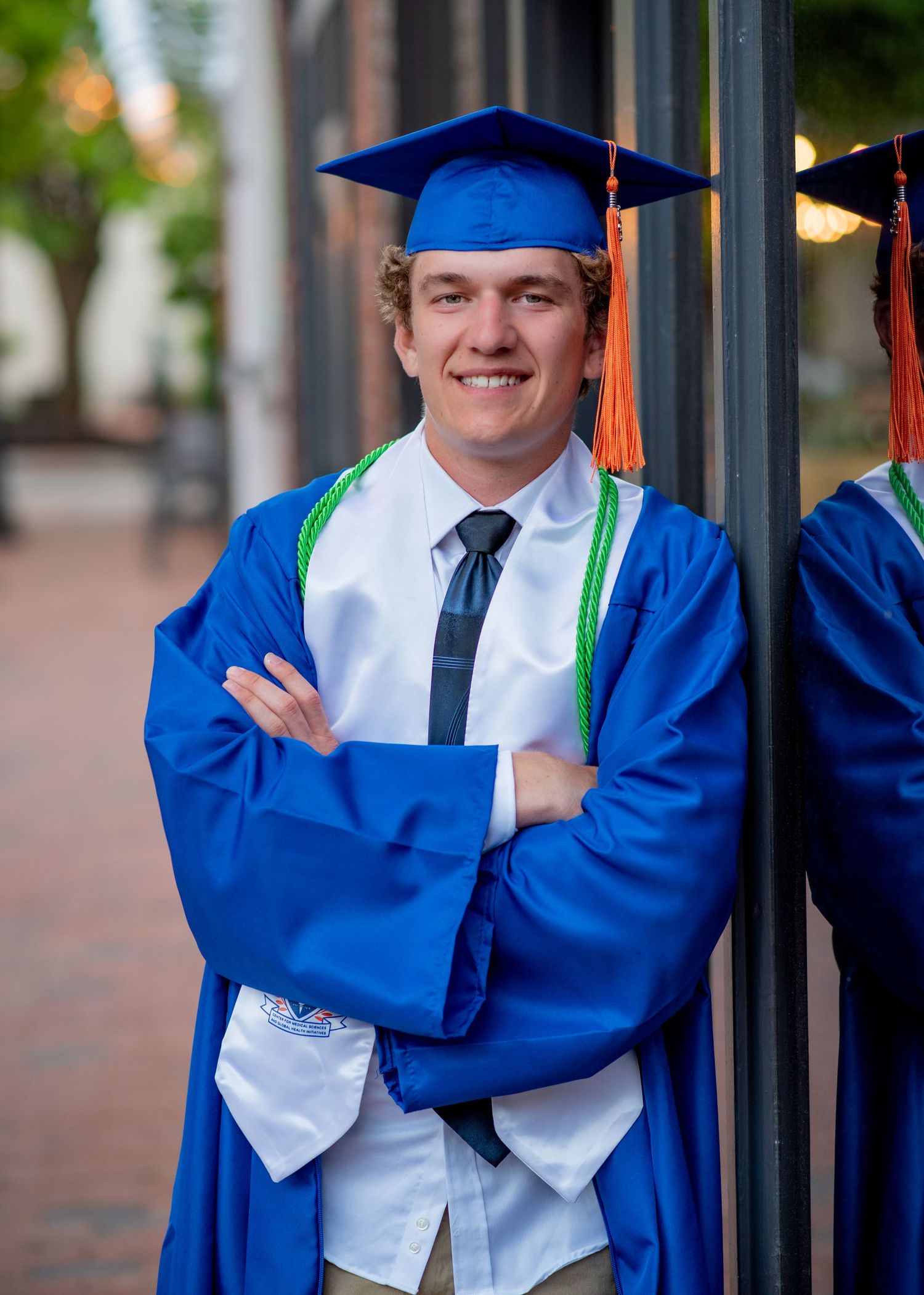 Downtown Raleigh male highschool senior