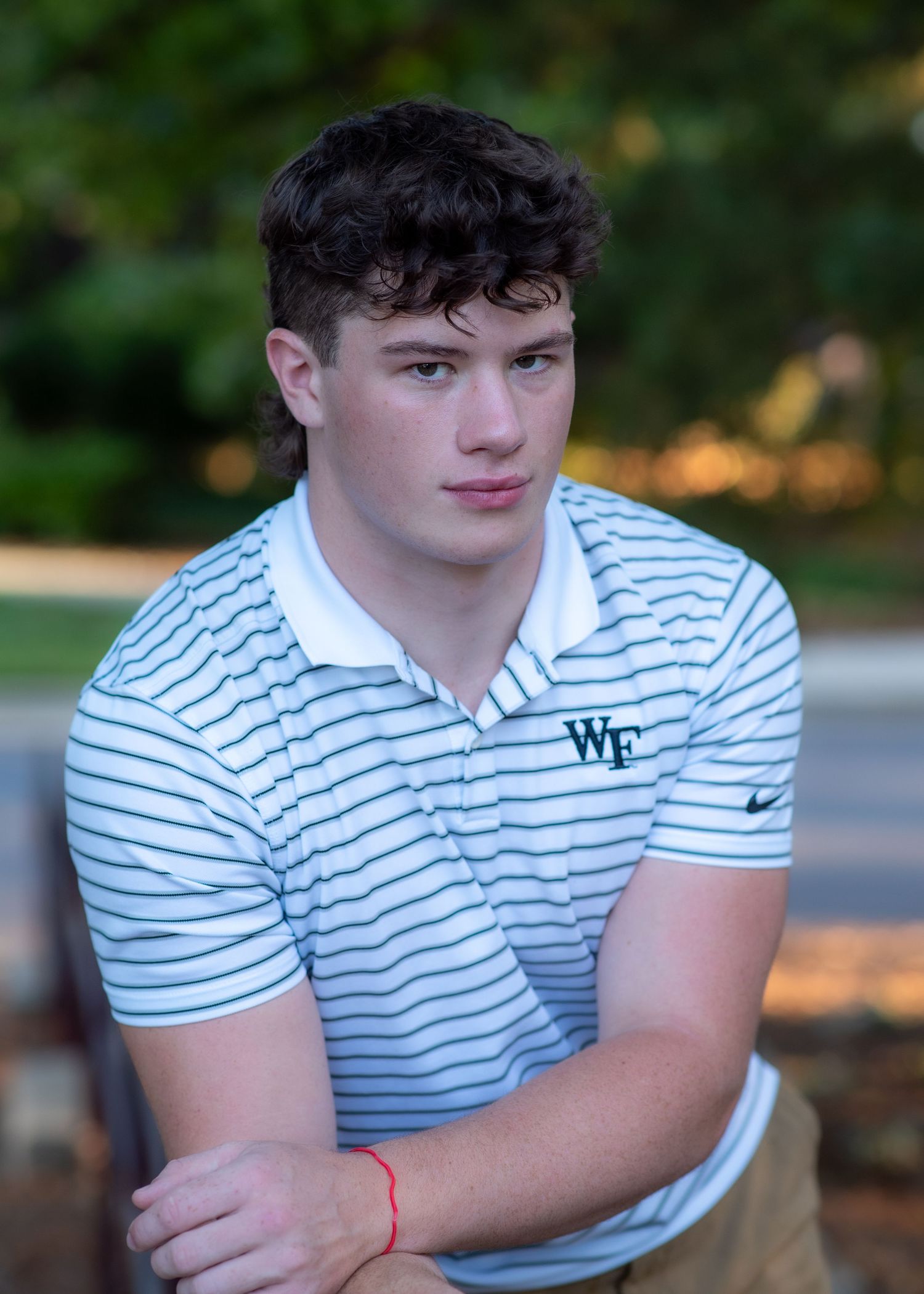 Wake Forest College Student Head shot
