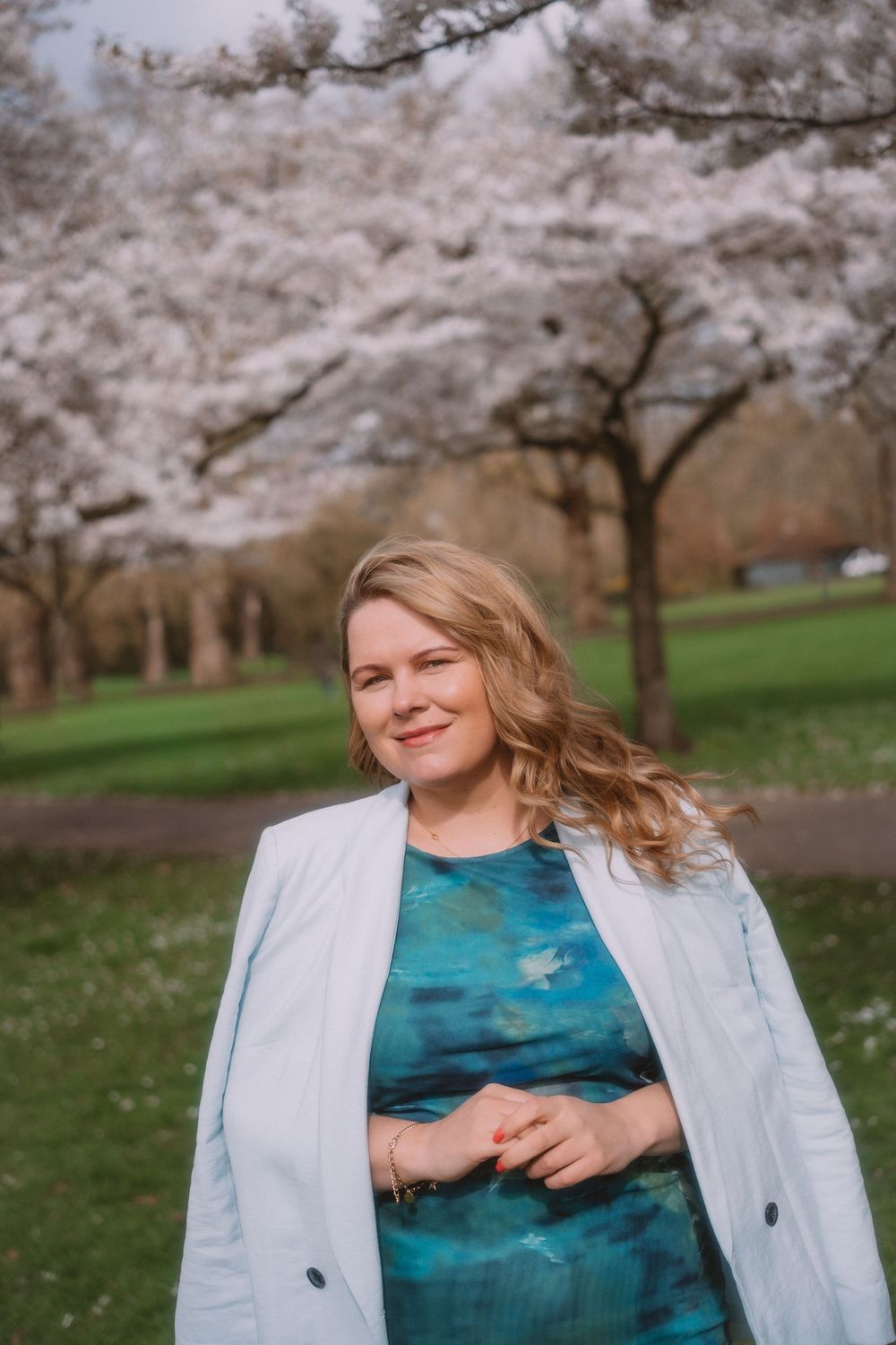 Natural light portrait of women